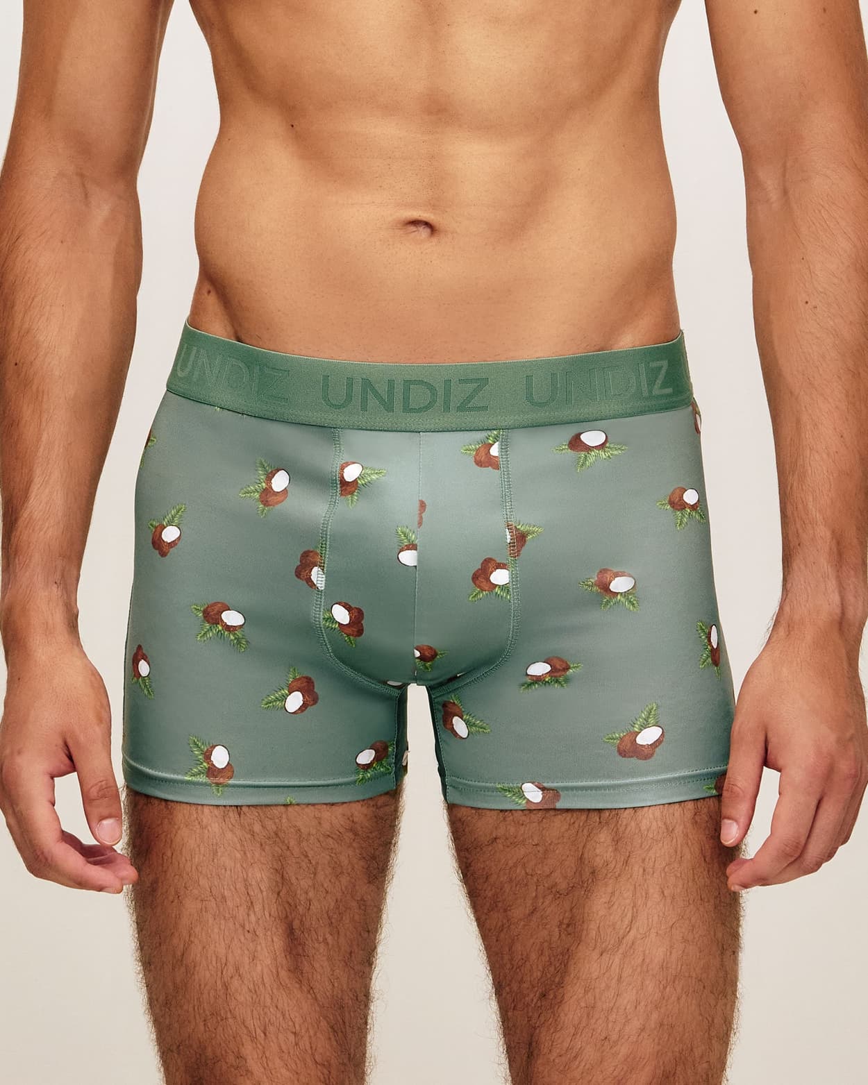 Boxer de microfibra con estampado de coco - M - Undiz