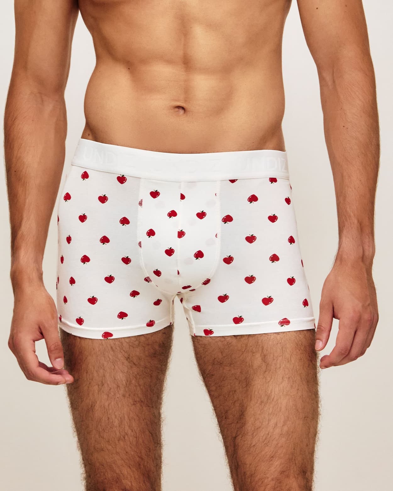 Boxer en coton imprimé pommes - 2XL - Undiz