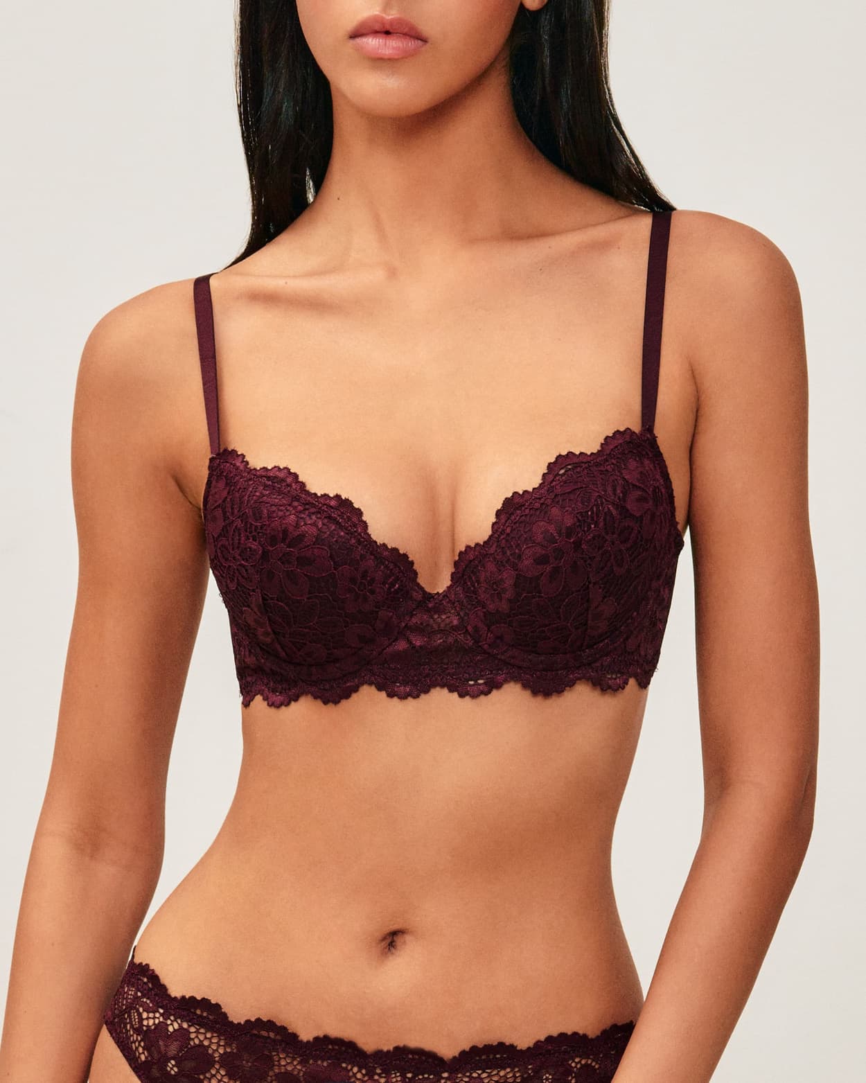 Sujetador push-up de encaje - 95E - Undiz