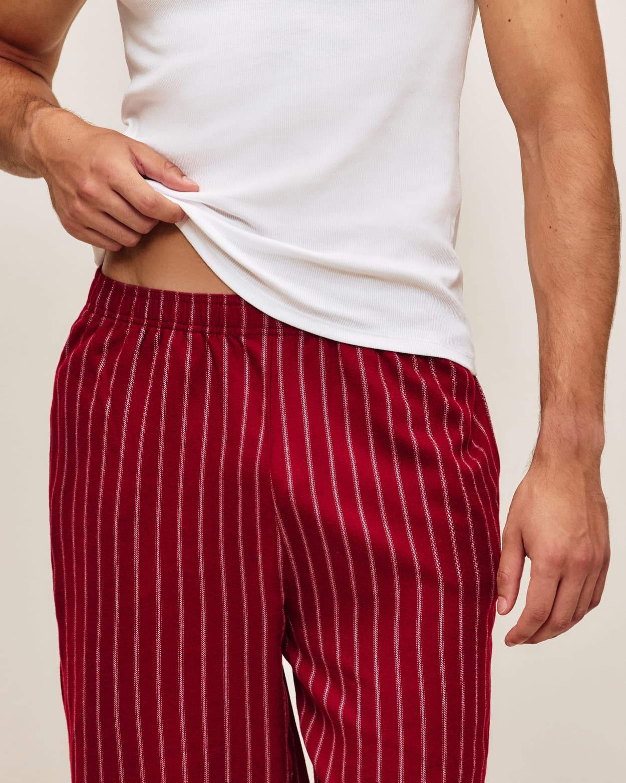 Pantalones de algodón a rayas - S - Undiz