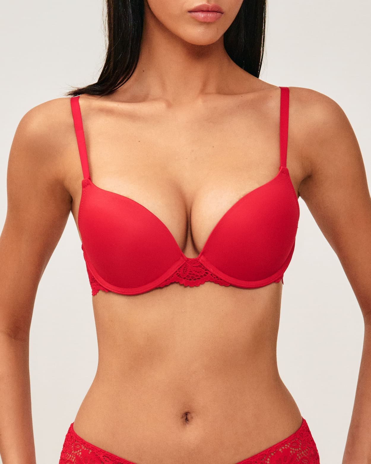 Ultra push-up beha met kantdetails - 75A - Undiz