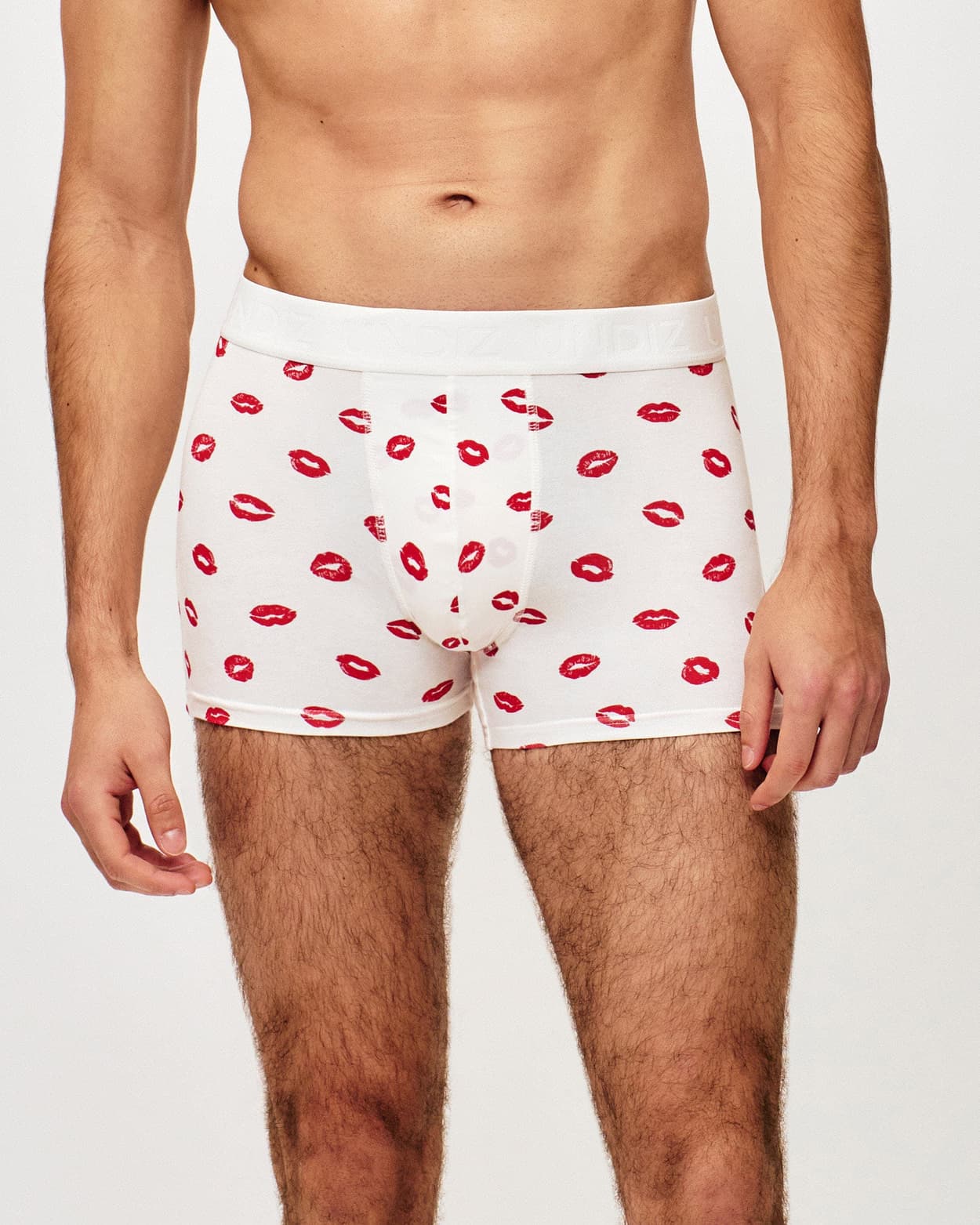 Boxer en coton imprimé baisers - L - Undiz