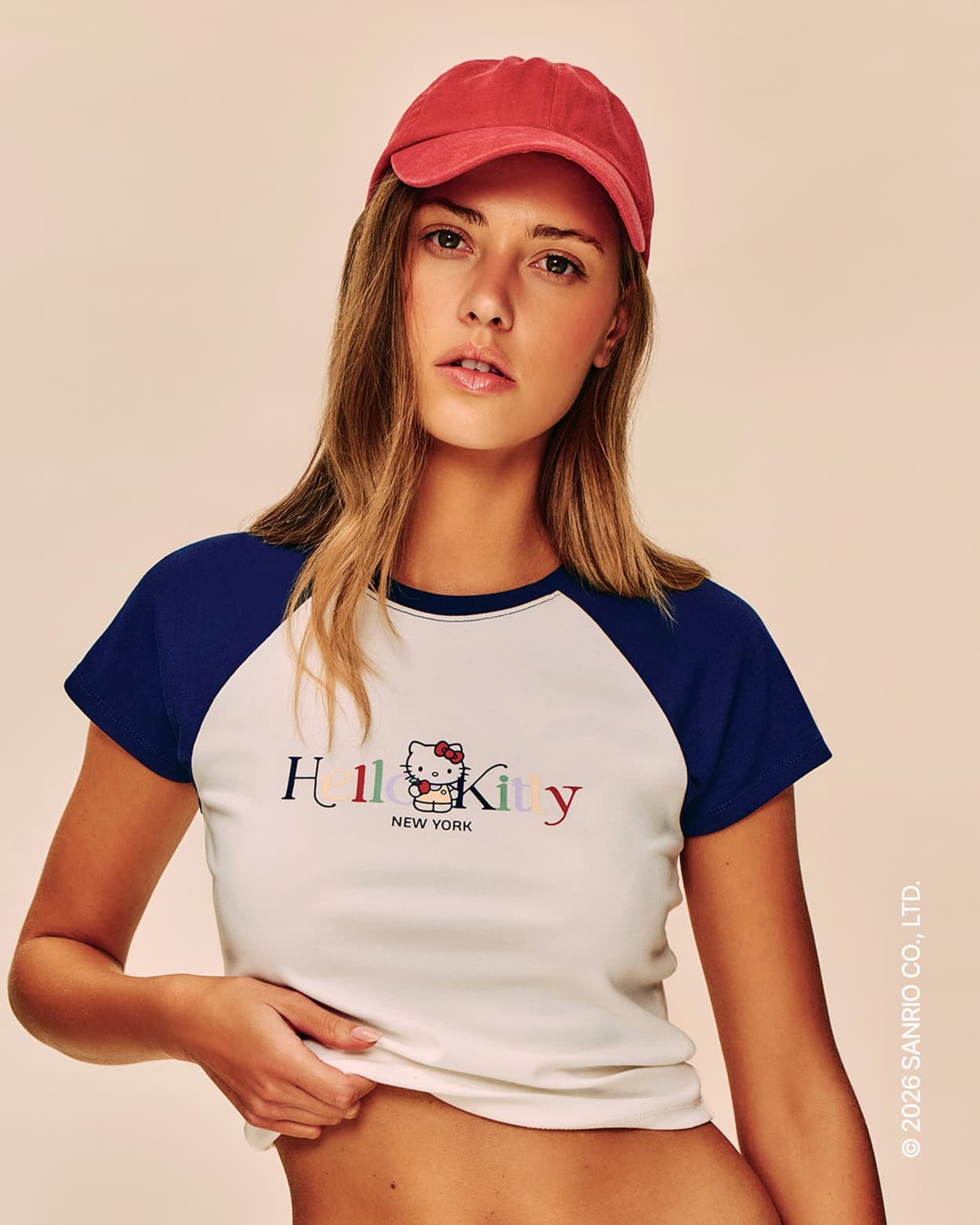 T-shirt en jersey Hello Kitty - M - Undiz
