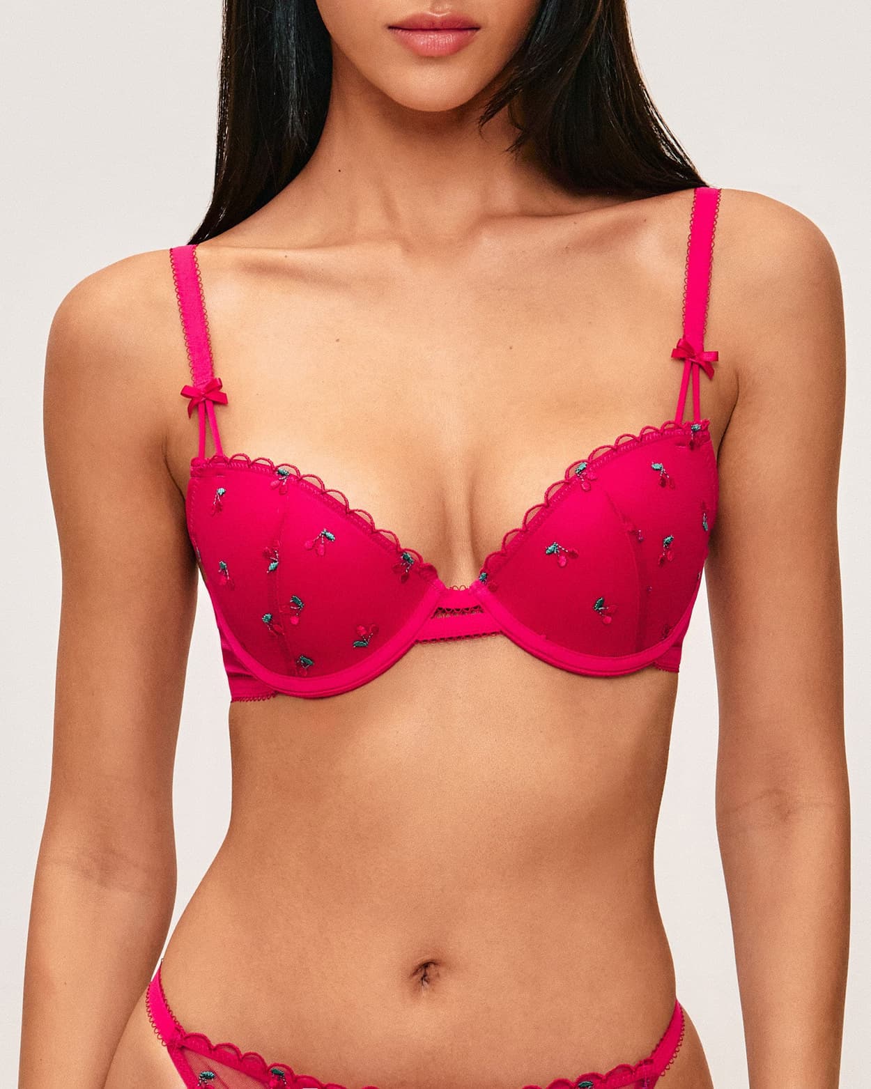 Kersenprint padded beha - 70C - Undiz