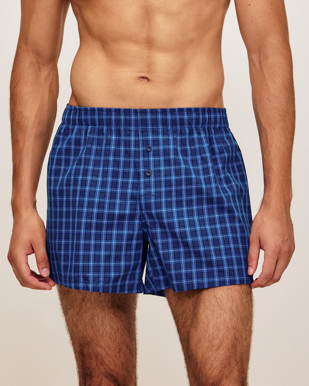 Boxer de algodón a cuadros - XL - Undiz