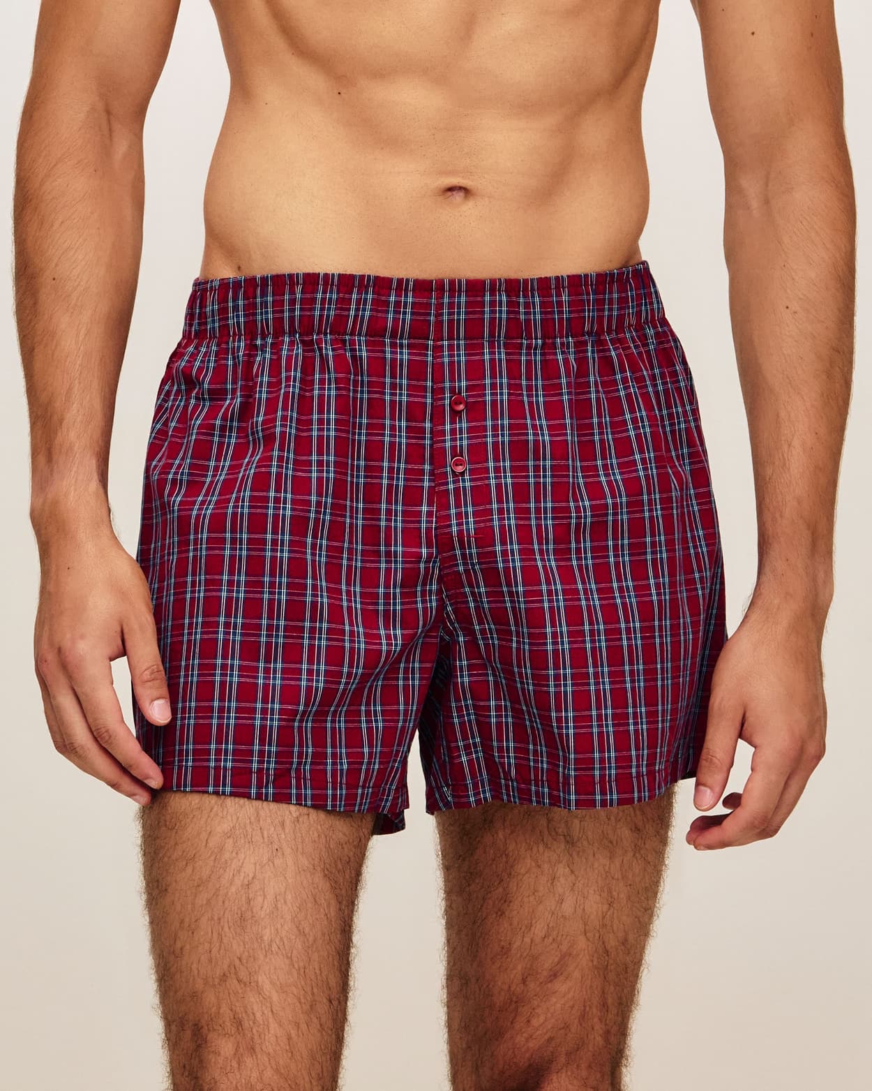 Boxers de algodón a cuadros - S - Undiz